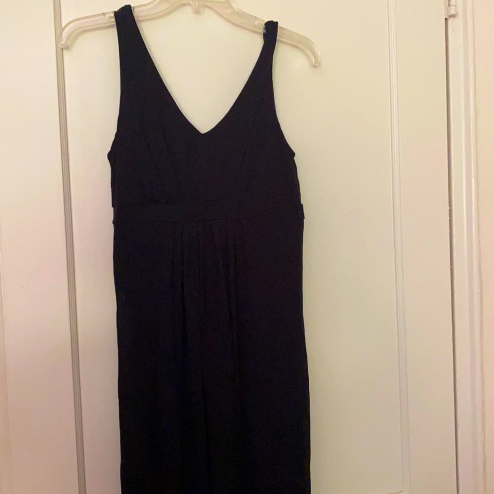 Banana republic black stretchy maxi dress size: S